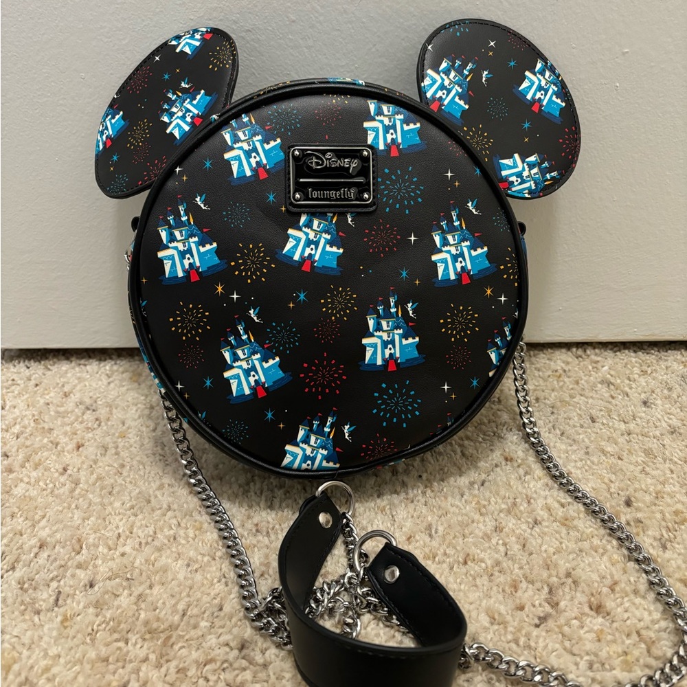 Disney Loungefly: Disney 65th - Mickey Mouse Crossboy Bag